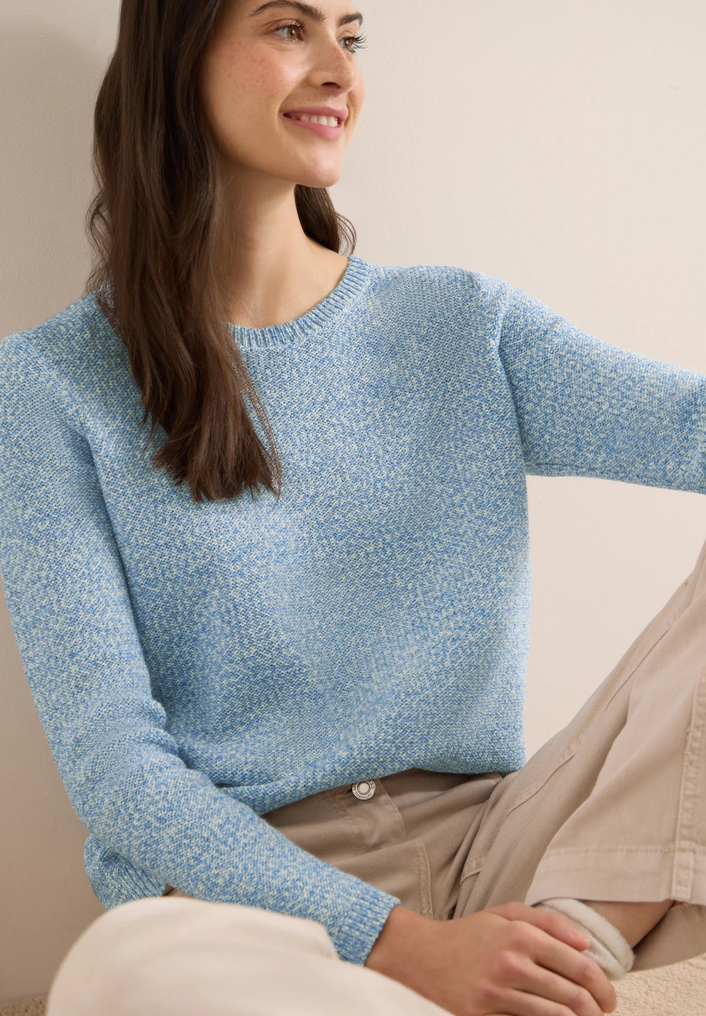 Melierter Strickpullover - Image 2