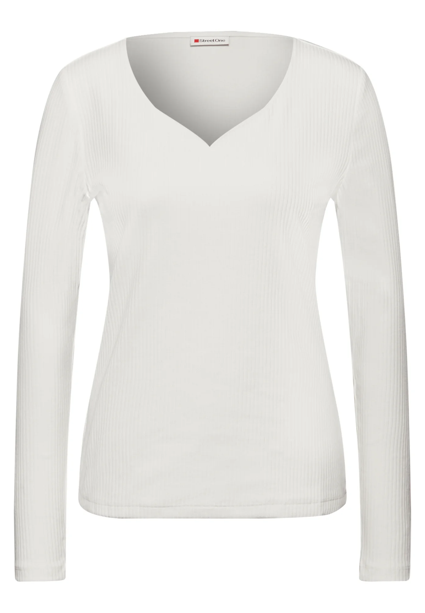 Shirt mit Herzausschnitt