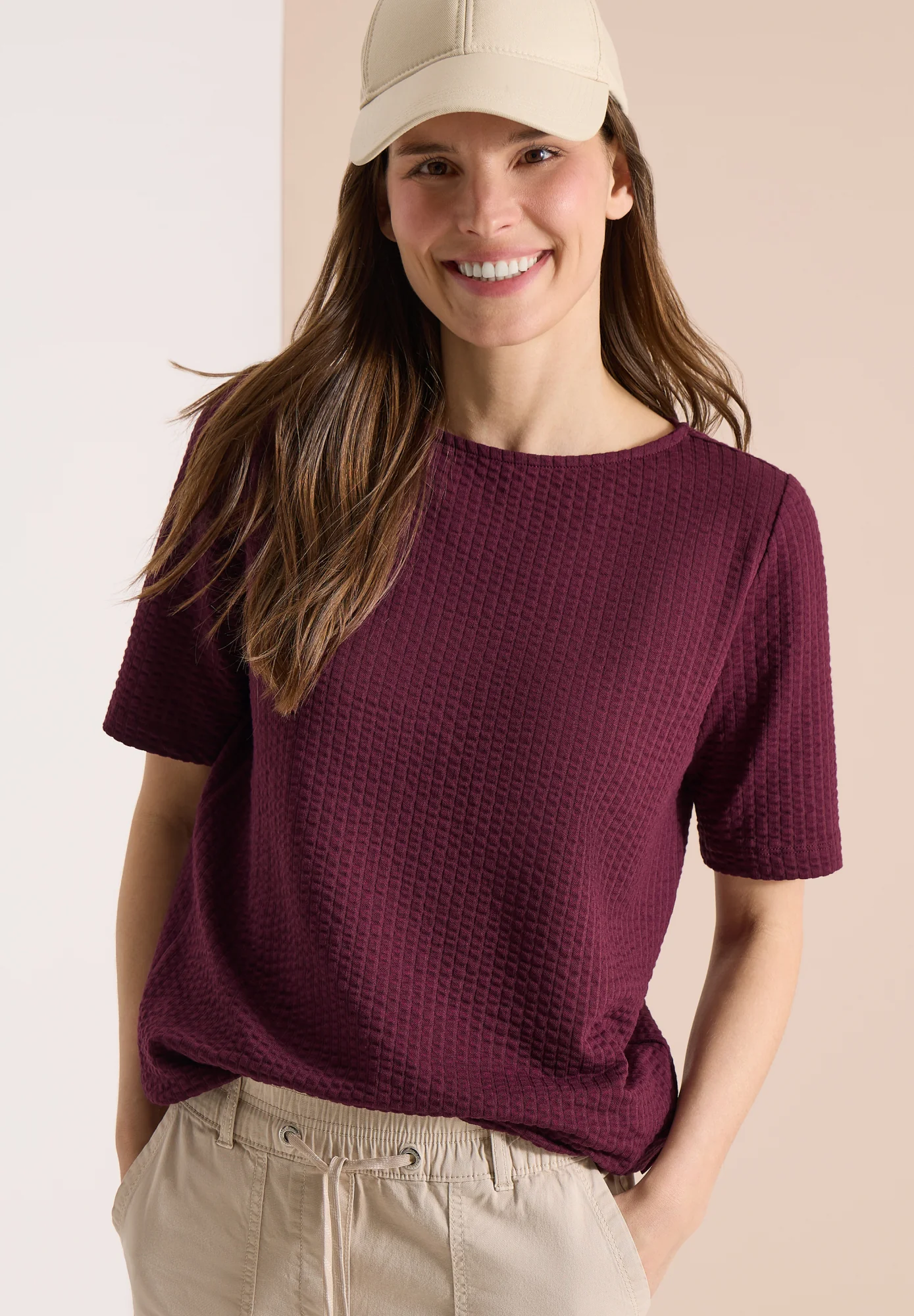 T-Shirt in Seersucker-Qualität - Image 4