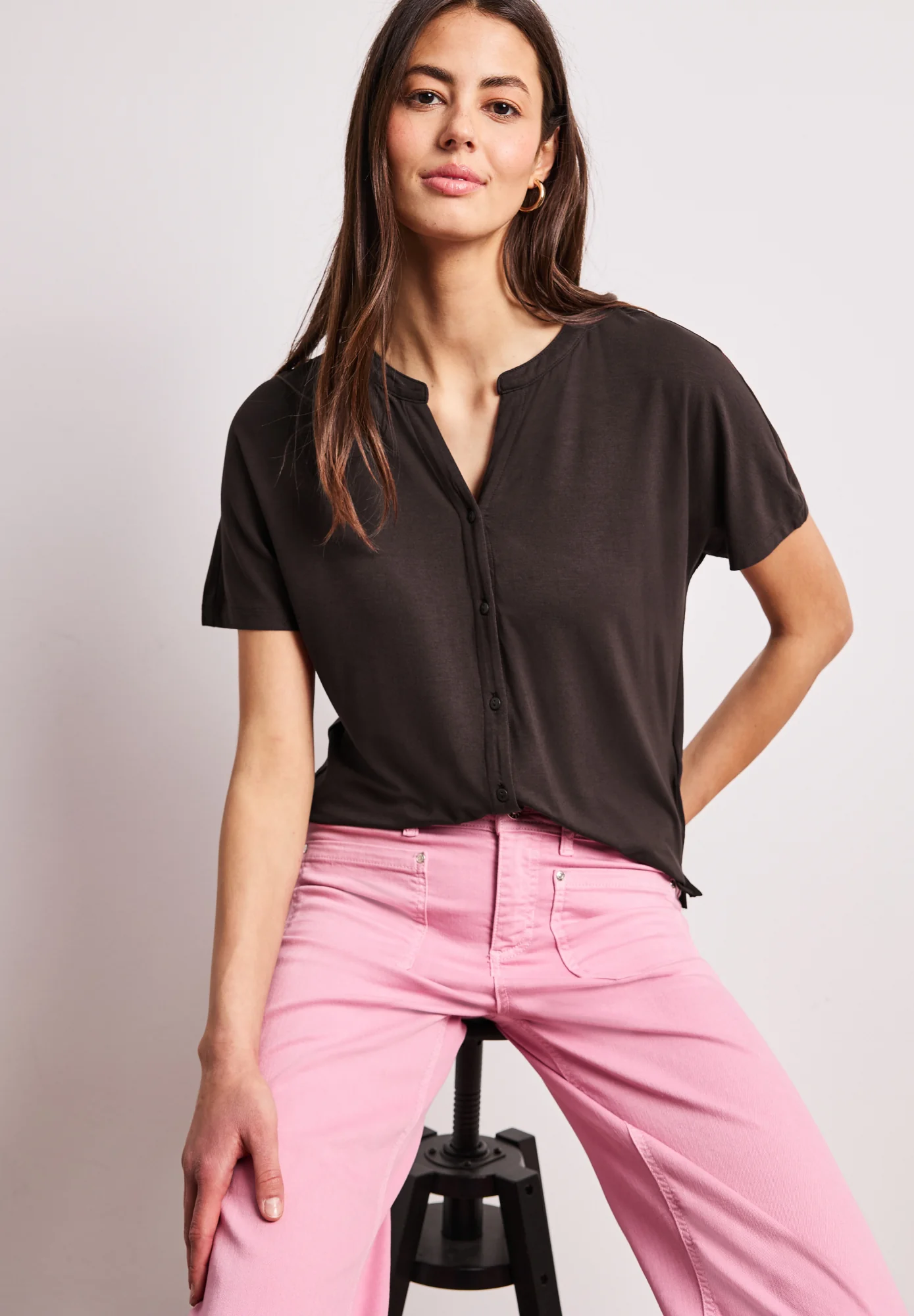 Dropped Shoulder Shirt im Tunika-Look - Image 4