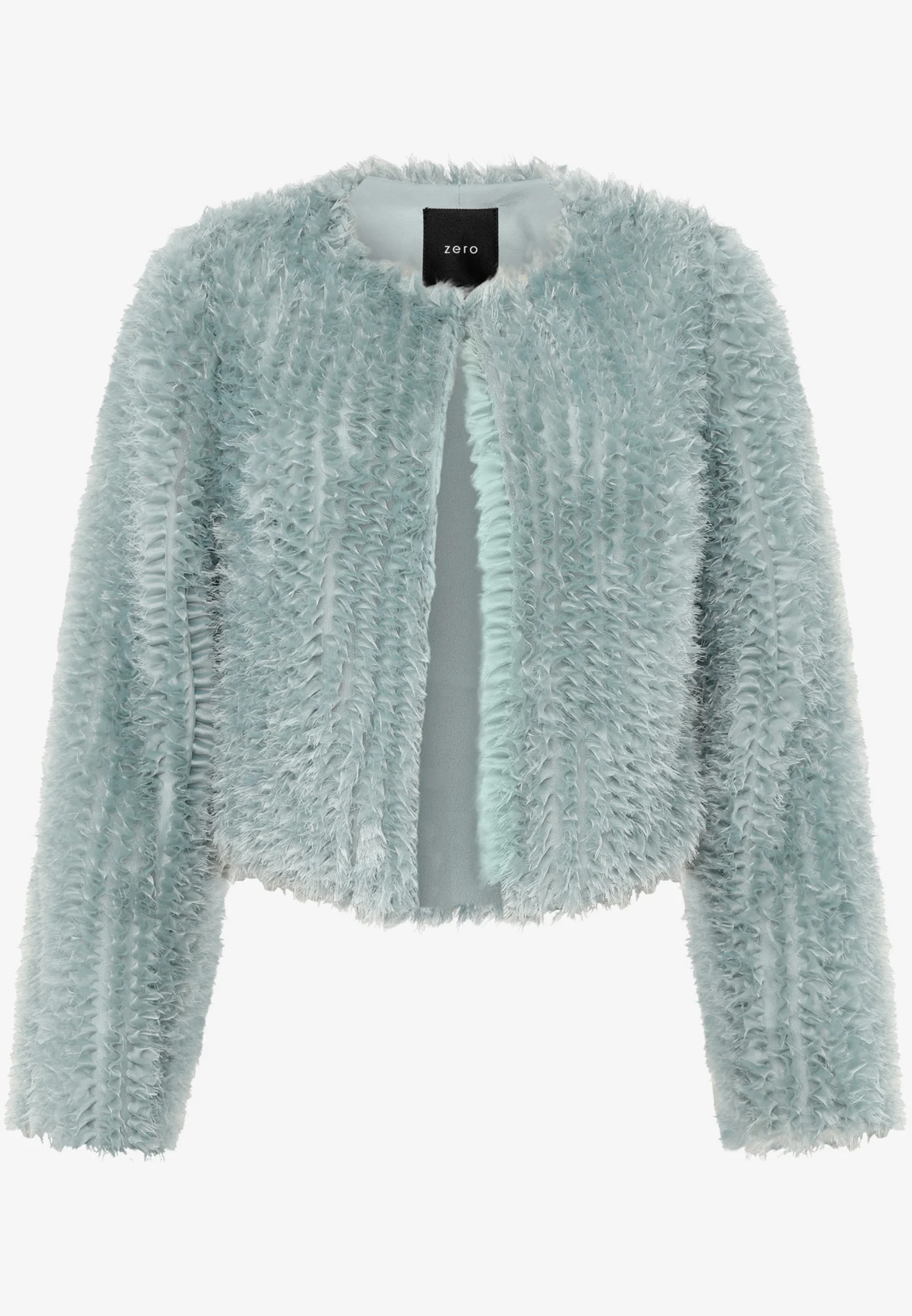 Blazer-Jacke mit Struktur