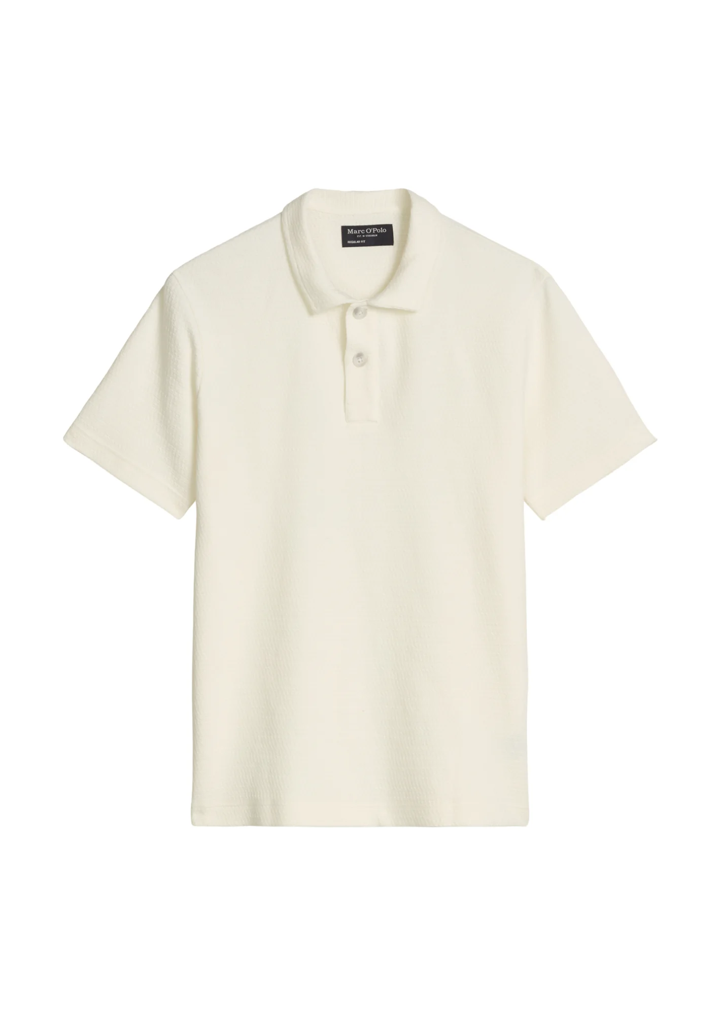 Poloshirt Jersey Regular Fit mit feiner Struktur