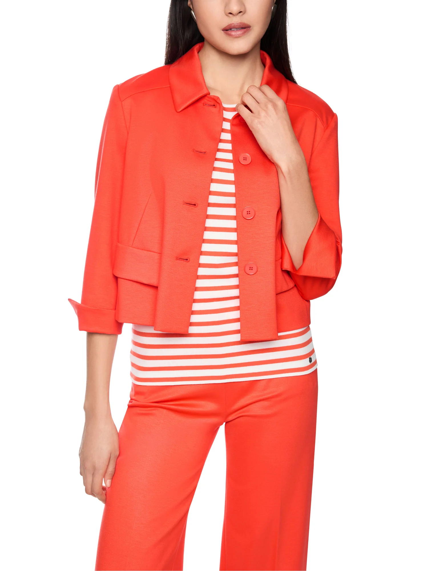 Kurze Jacke mit Kentkragen - Image 6