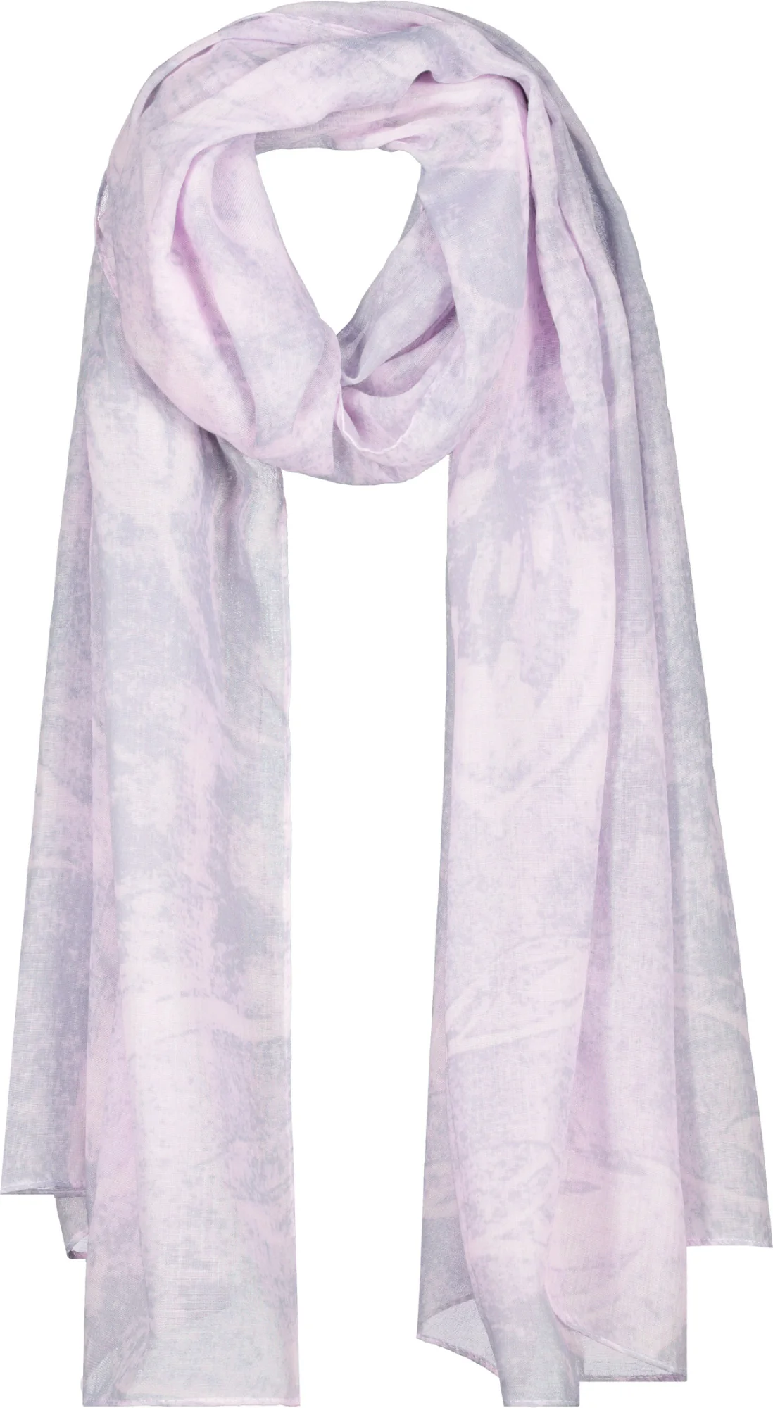 Leichter Schal mit Blumen