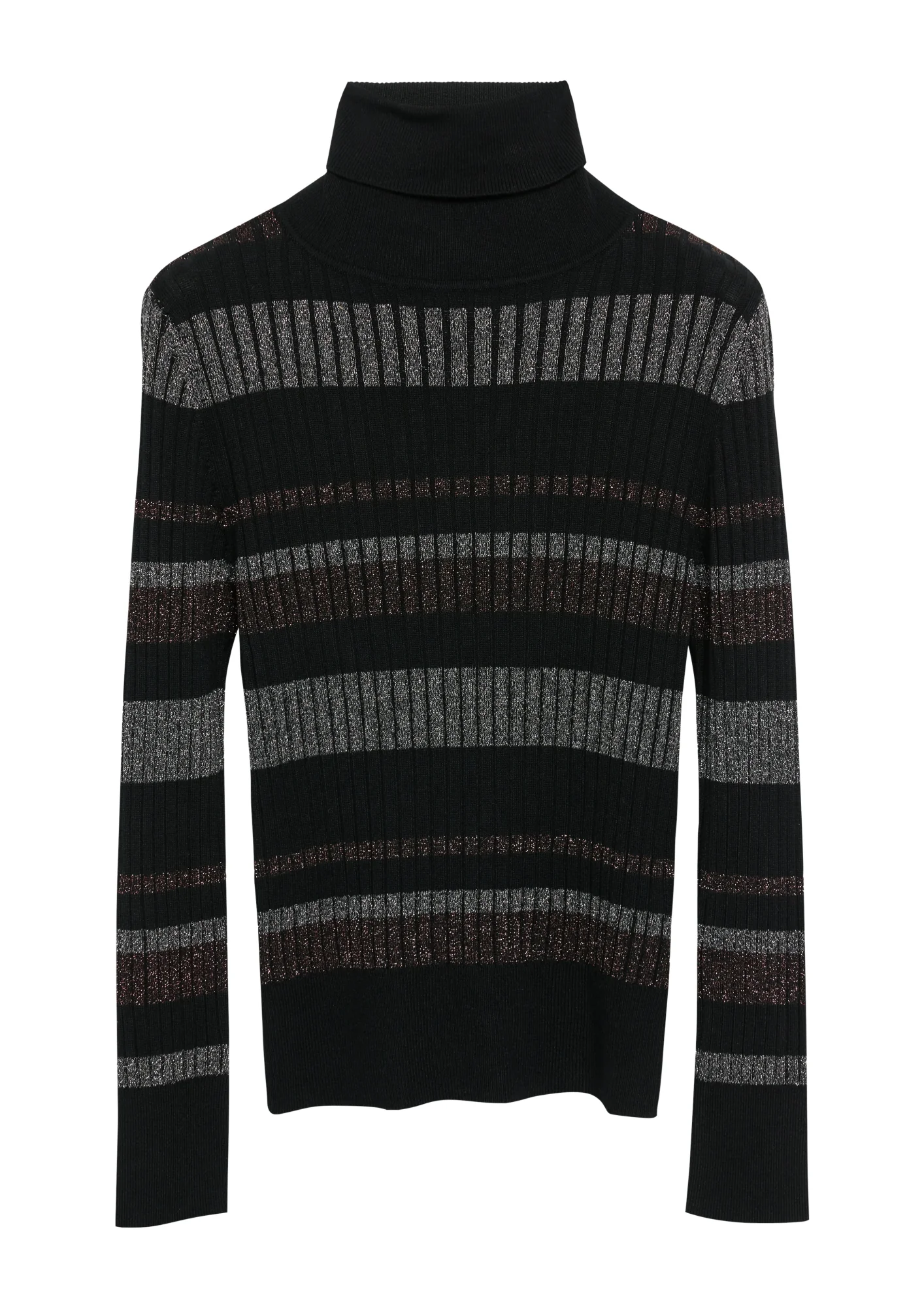 Schmaler Rollkragenpullover