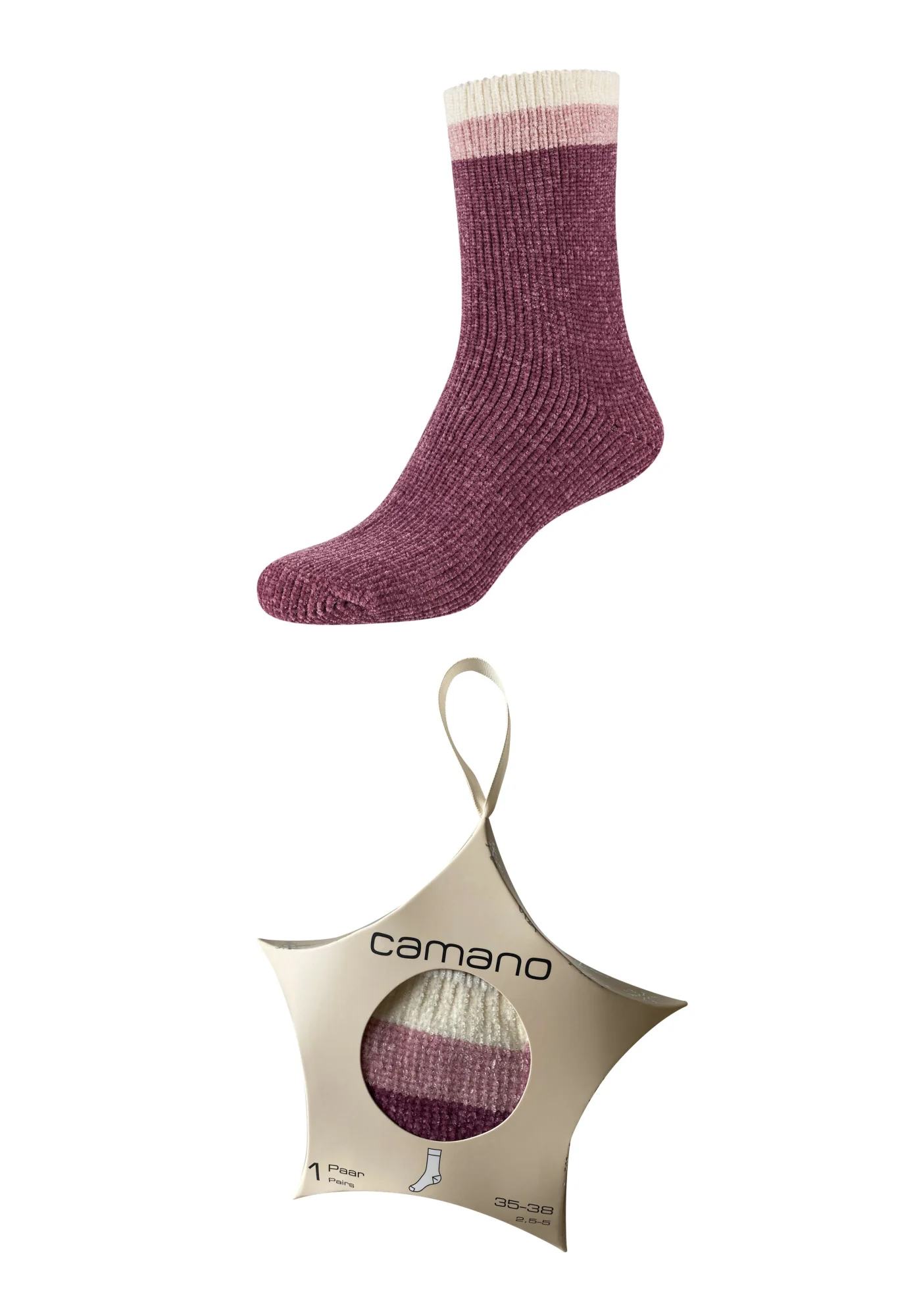 Socken in Box