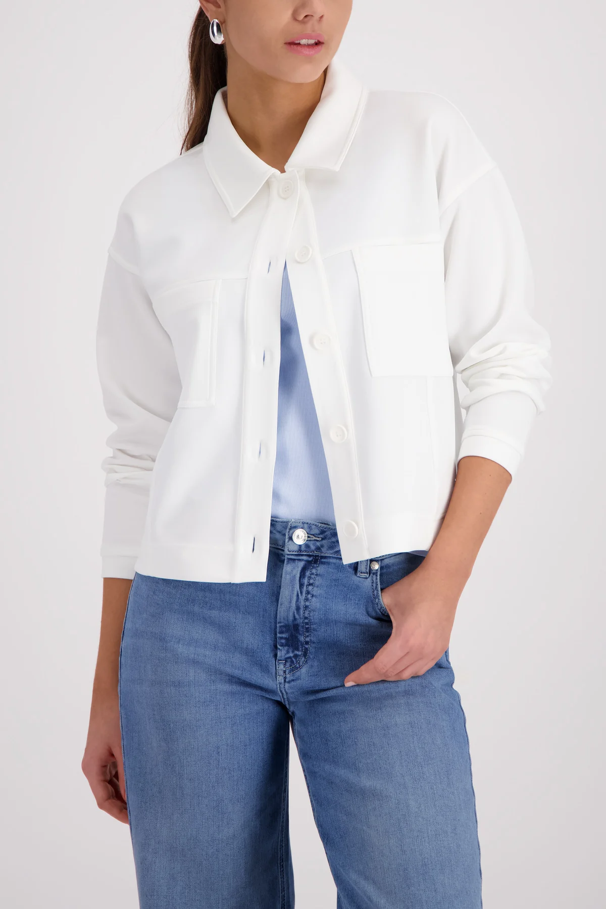 Sweatjacke mit großen Taschen - Image 4