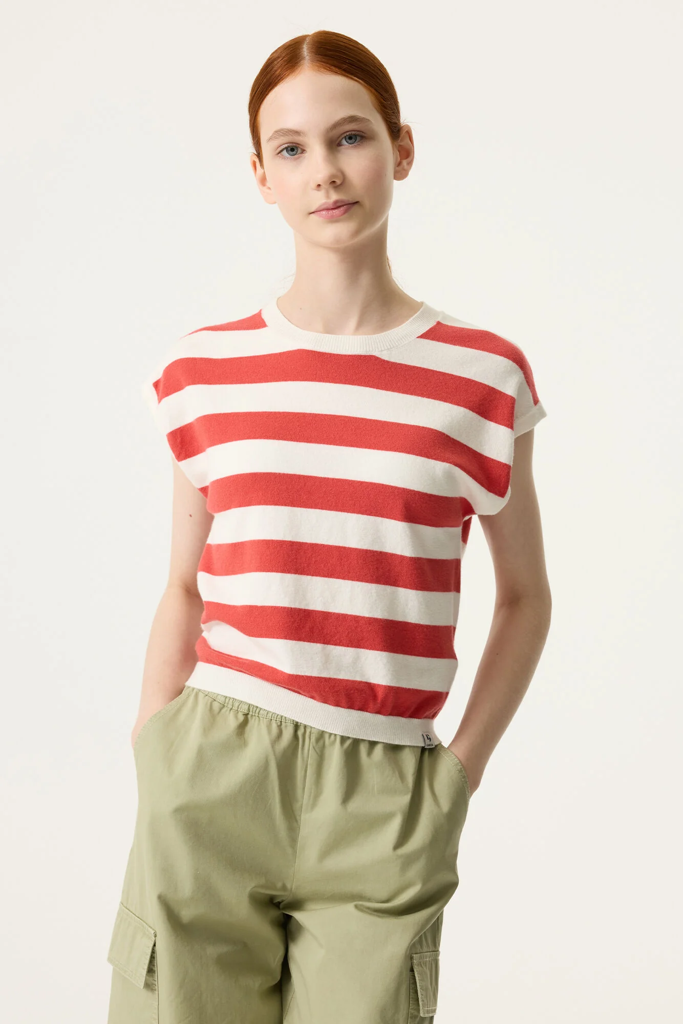 T-Shirt mit Streifen - Image 2