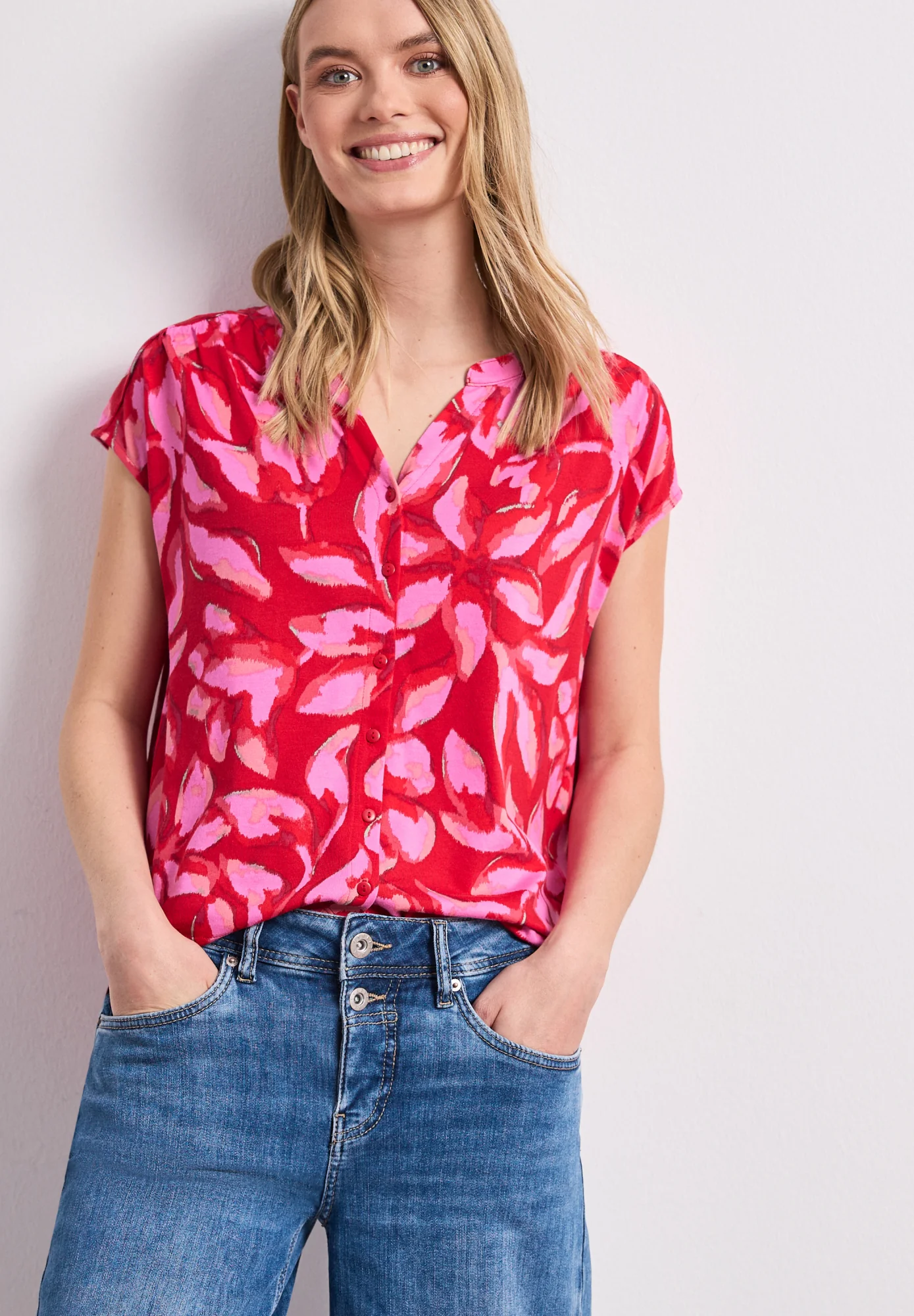 Shirt mit Knopfleiste und Print - Image 5