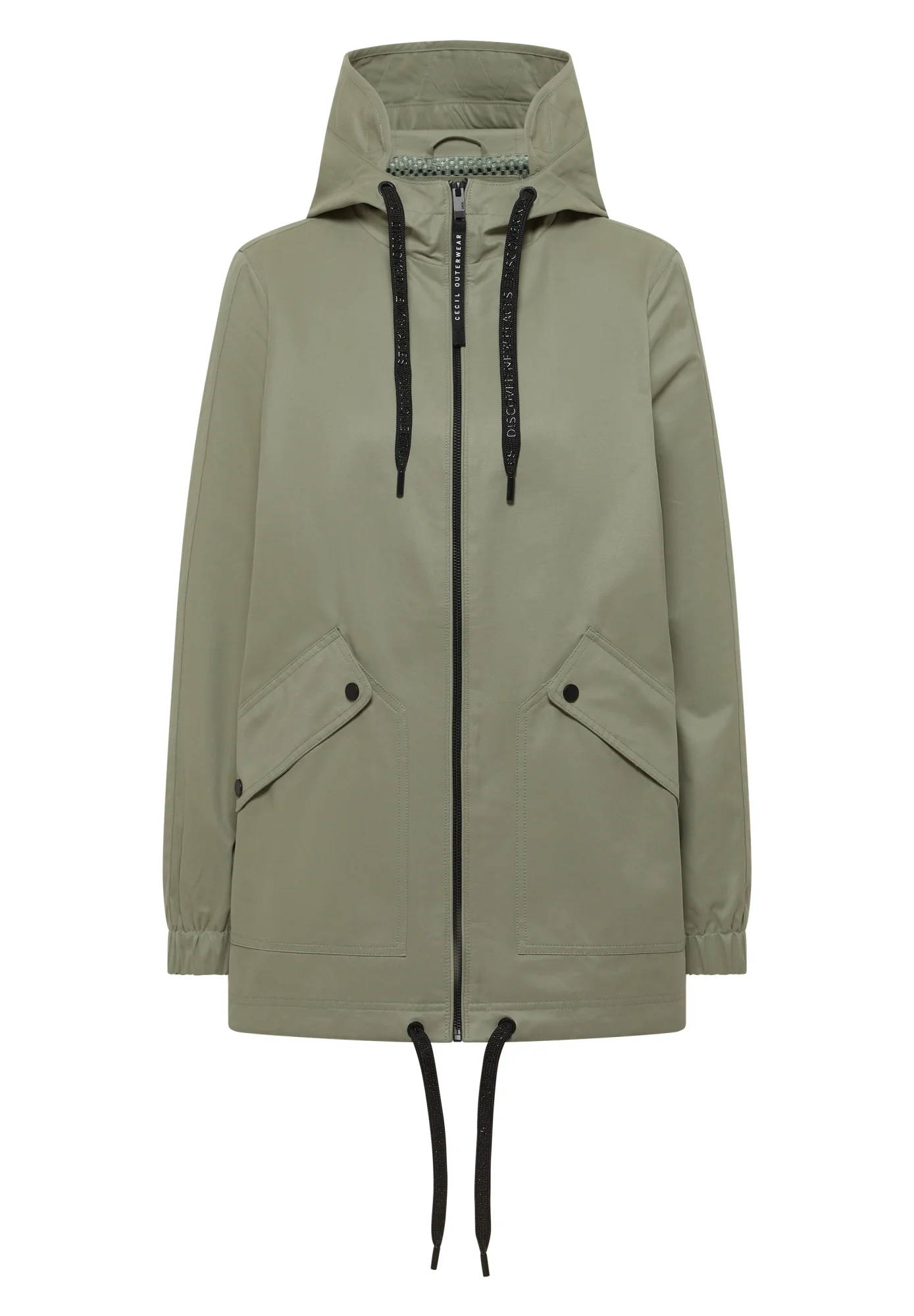 Windbreaker Midi-Jacke