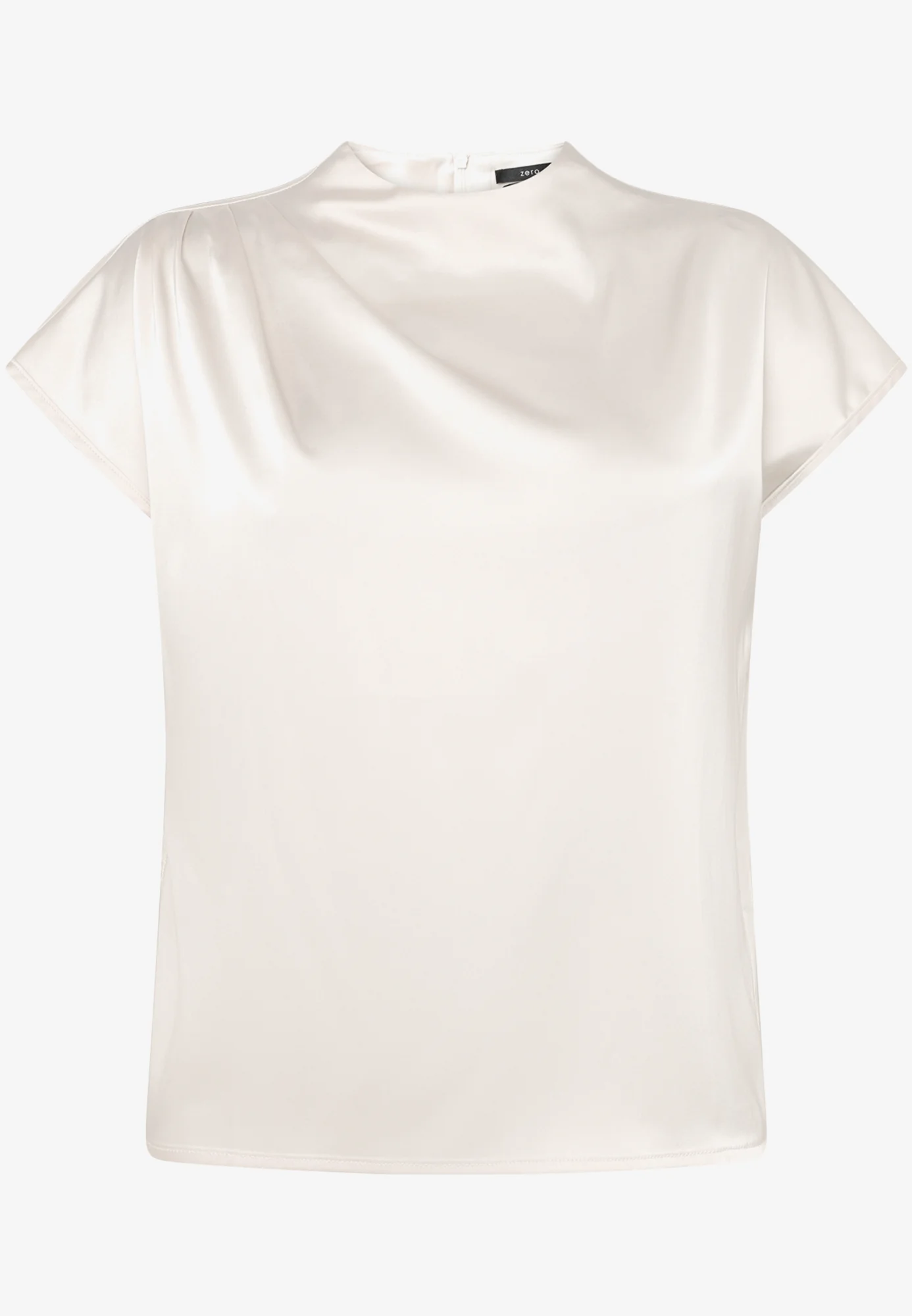 Satin-Bluse mit Kragen - Image 3