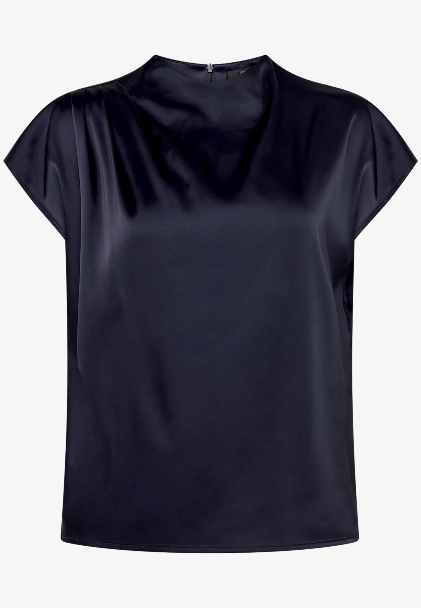 Satin-Bluse mit Kragen - Image 6