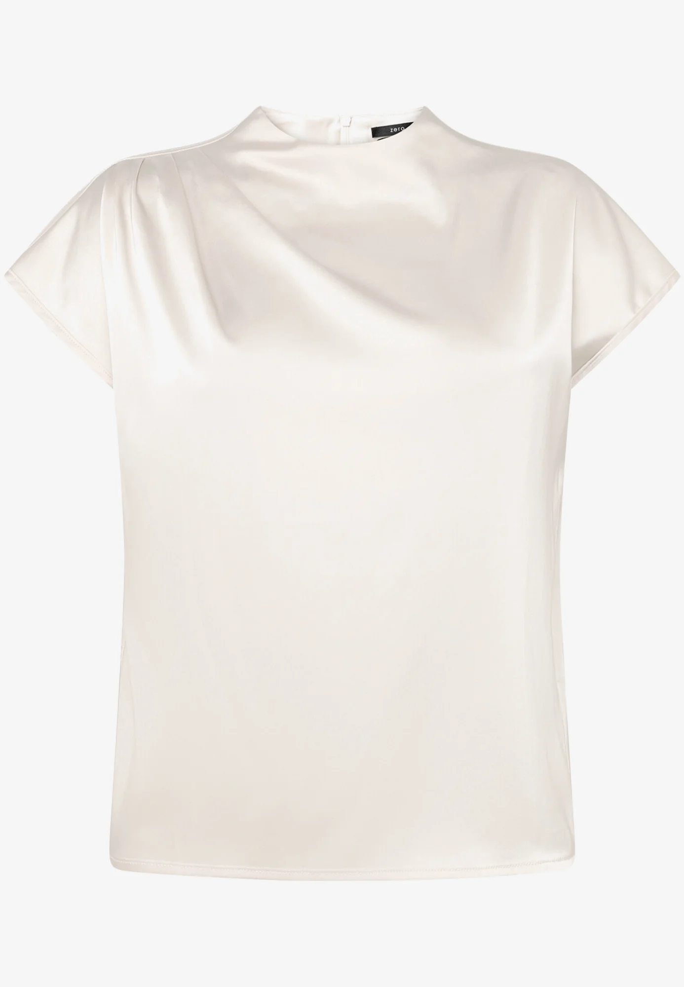 Satin-Bluse mit Kragen - Image 7