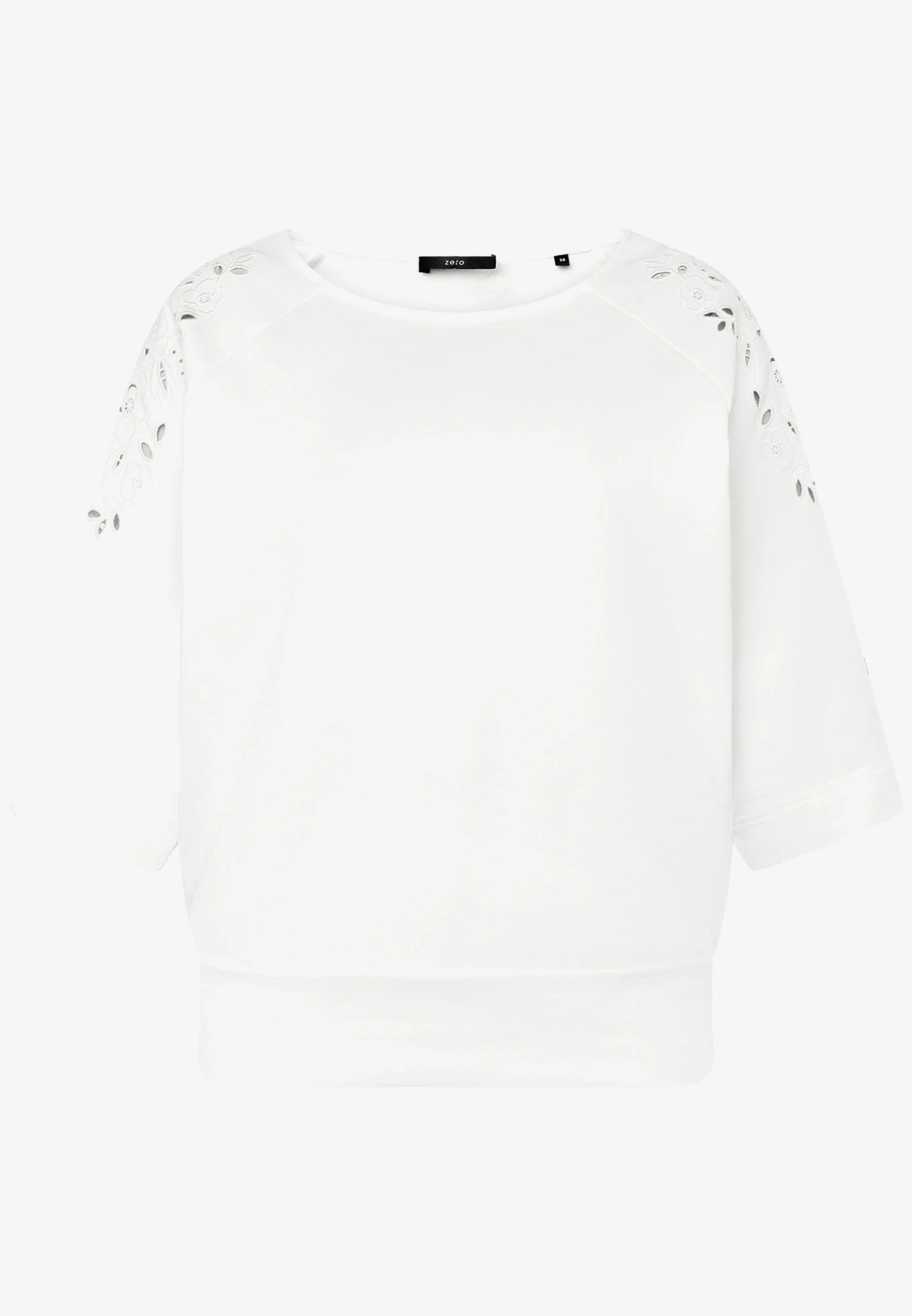 Sweatshirt mit Lochmuster - Image 2