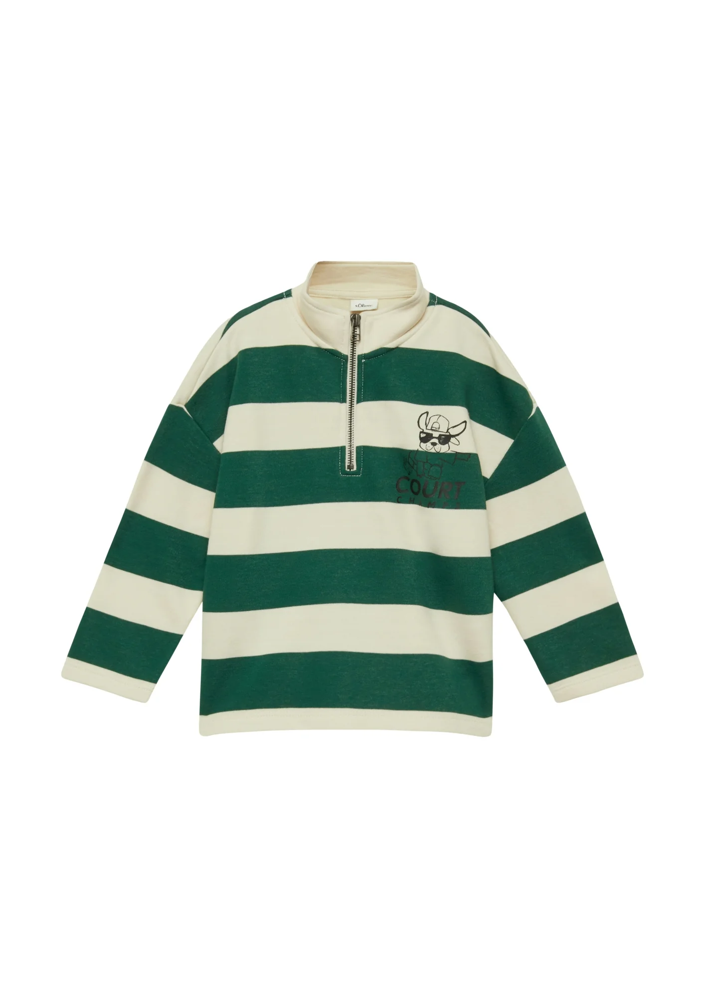 Oversize-Sweatshirt mit Print - Image 2