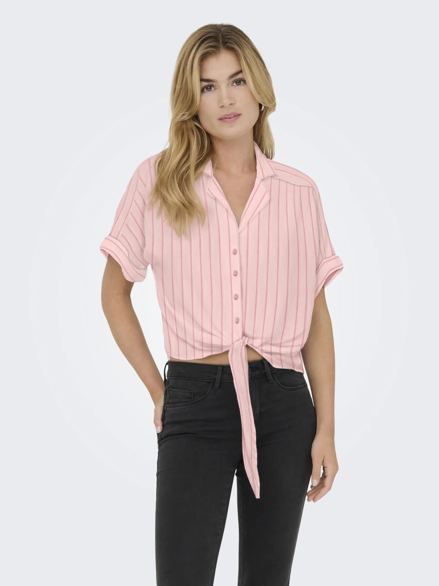 Bluse mit Knoten-Detail - Image 6