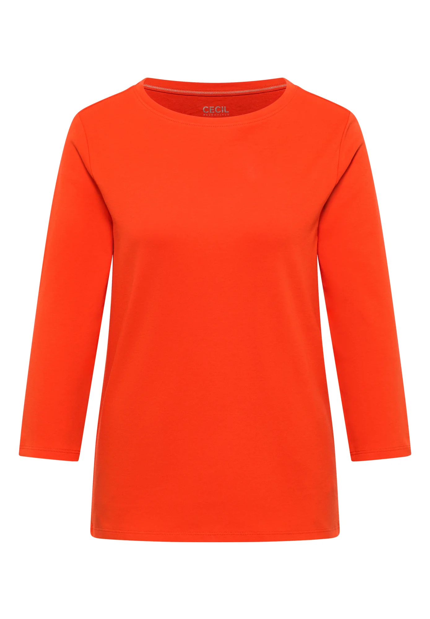 Basic Shirt in Unifarbe