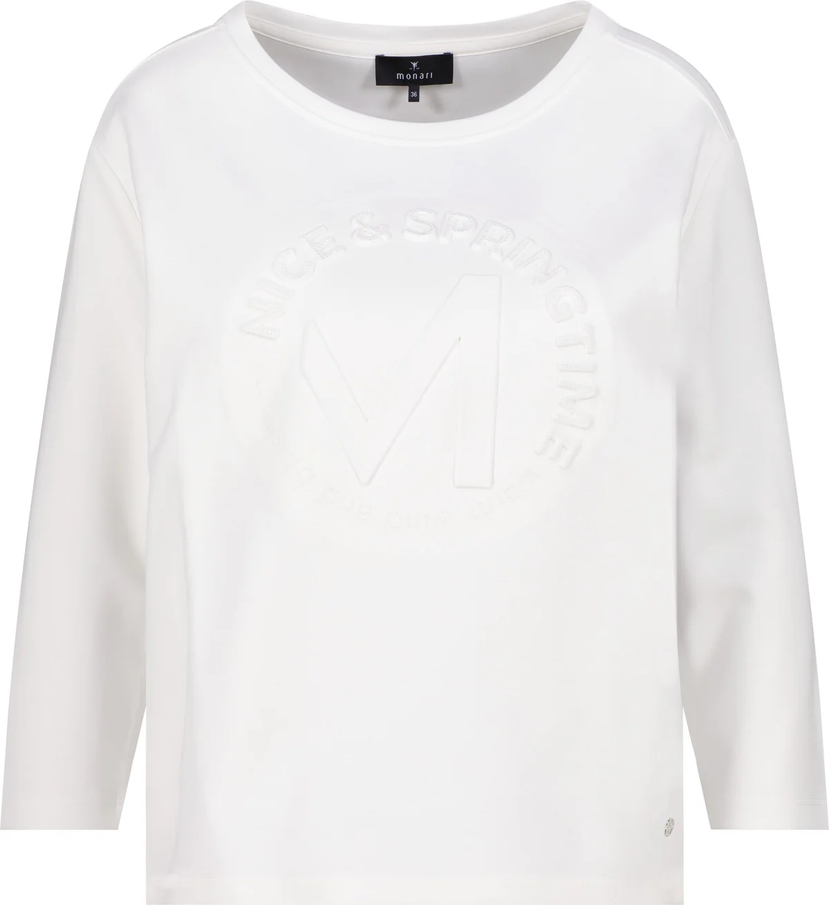 Sweatshirt mit Emblem