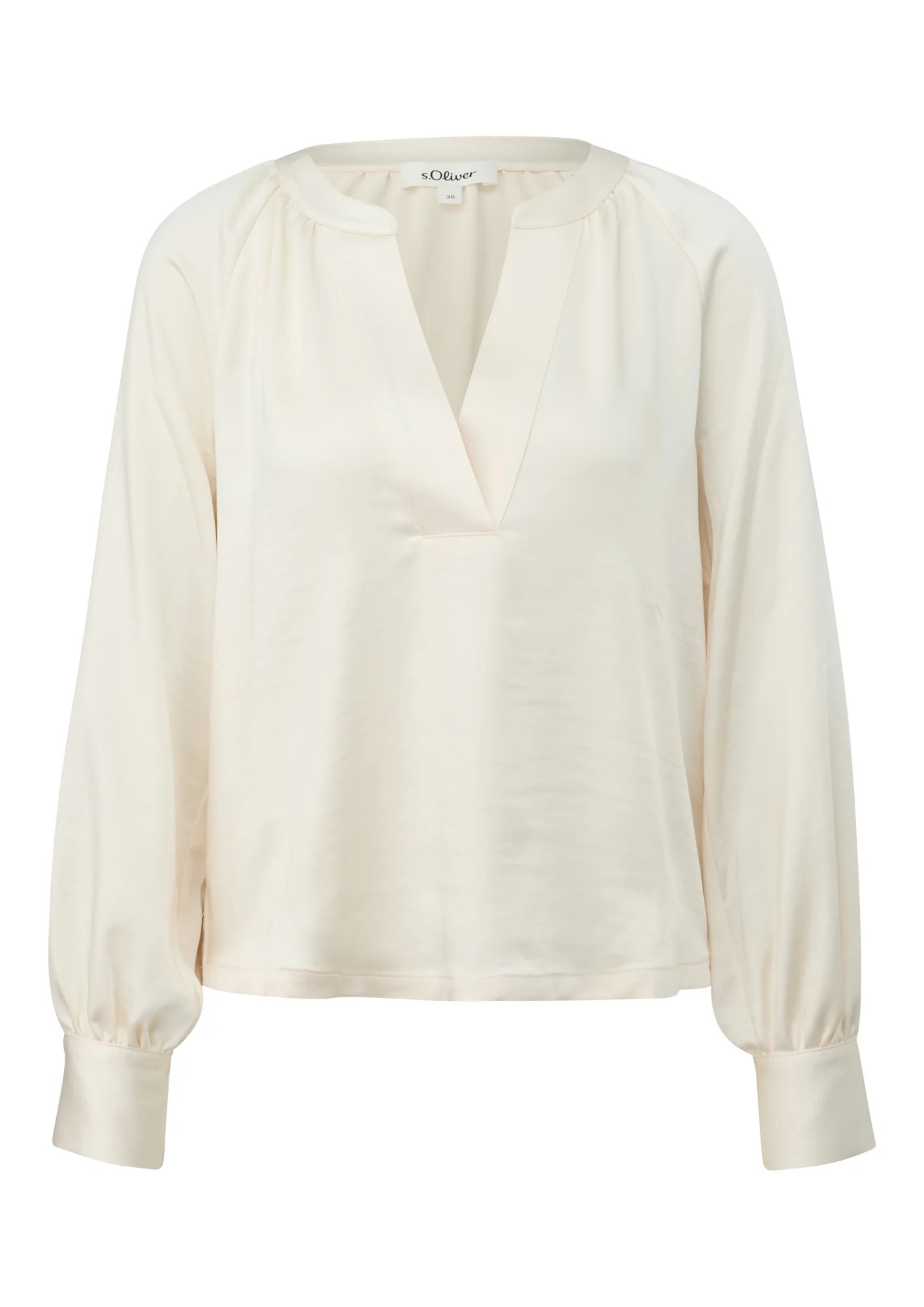 Satinbluse