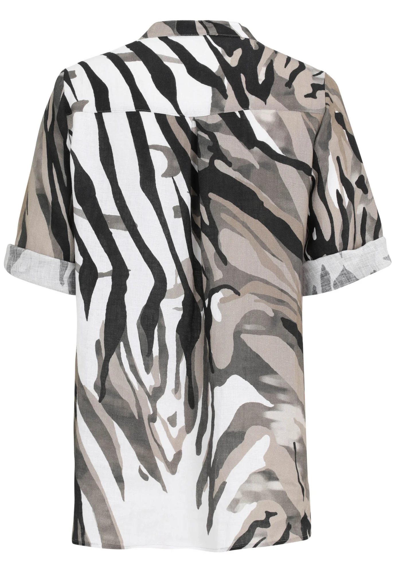 Bluse aus softem Leinen - Image 3