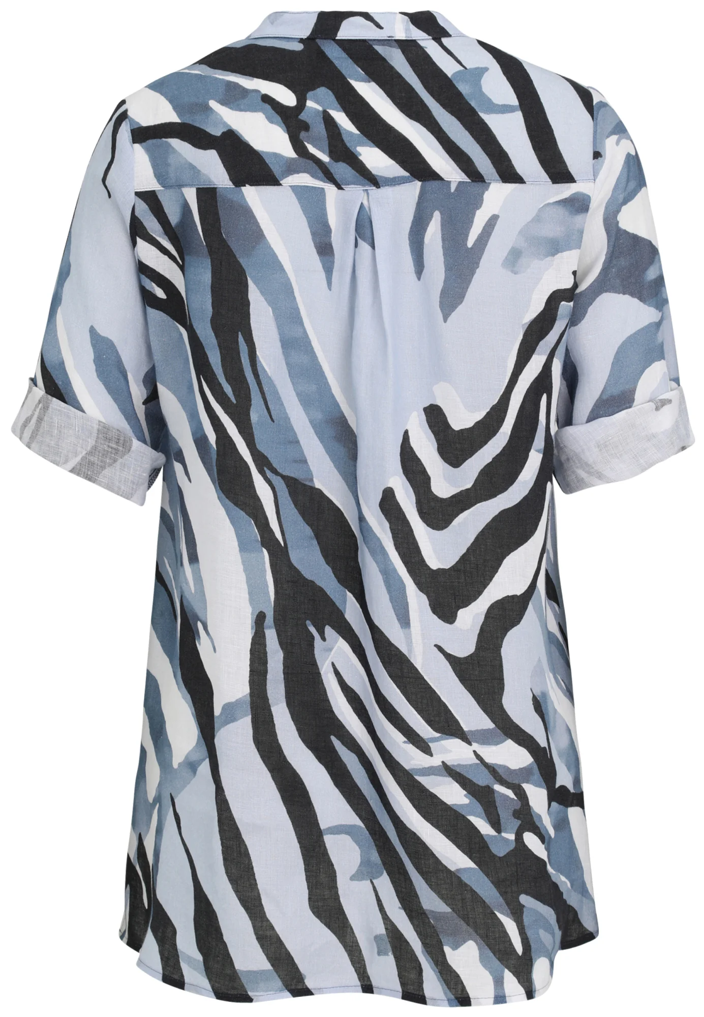 Bluse aus softem Leinen - Image 4