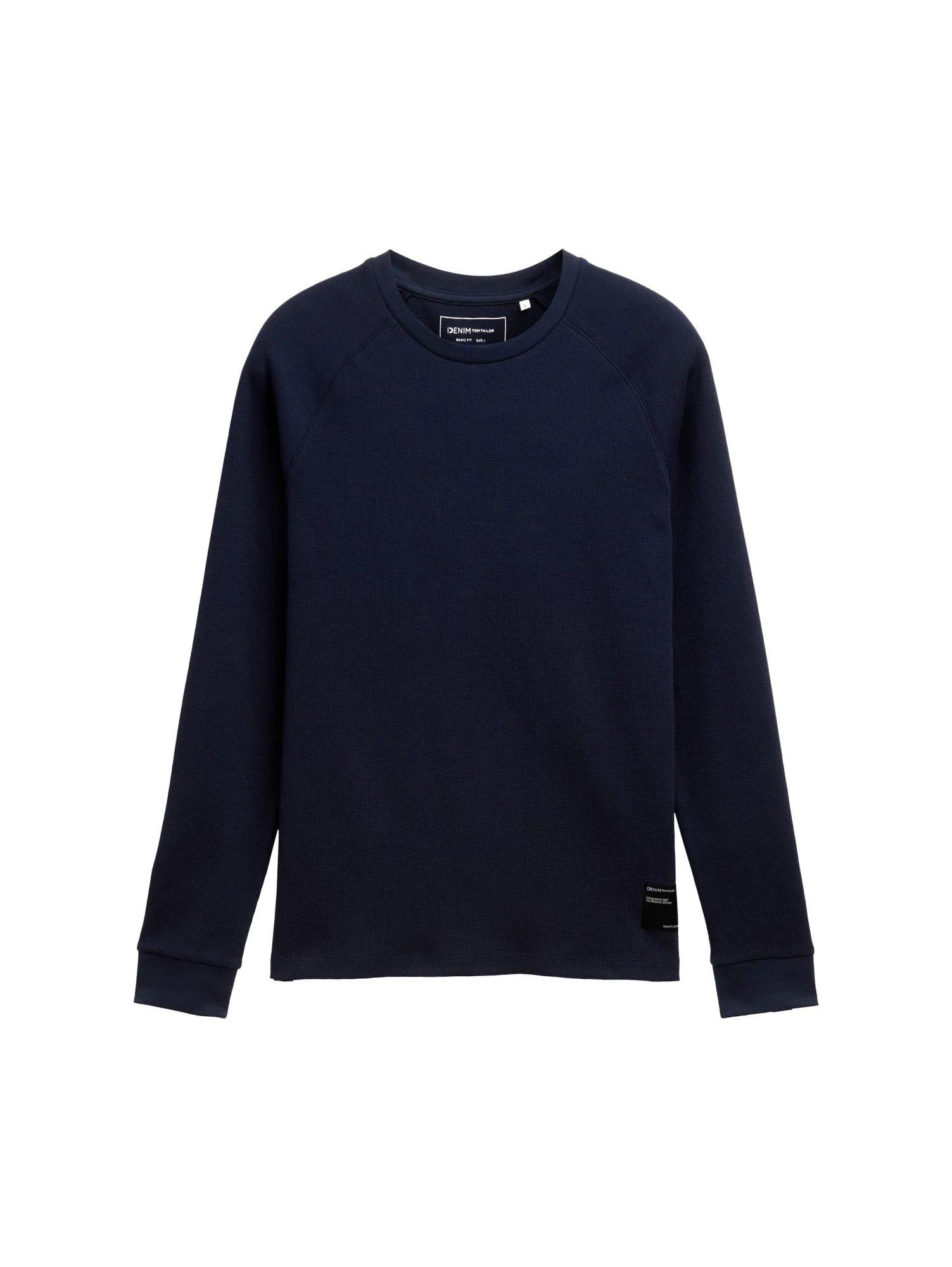 Langarmshirt mit Waffelstruktur - Image 2