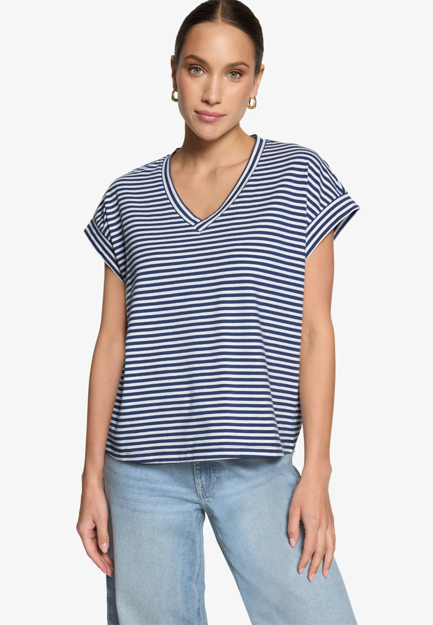 Shirt  mit V-Ausschnitt - Image 2