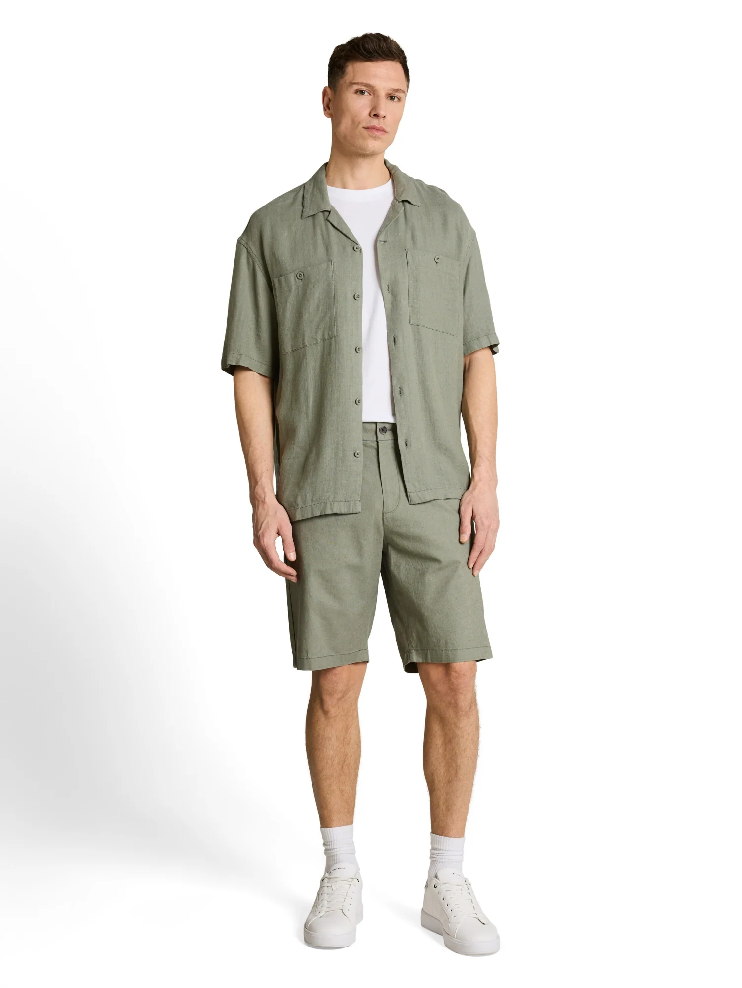 Chino Shorts mit Leinen - Image 4