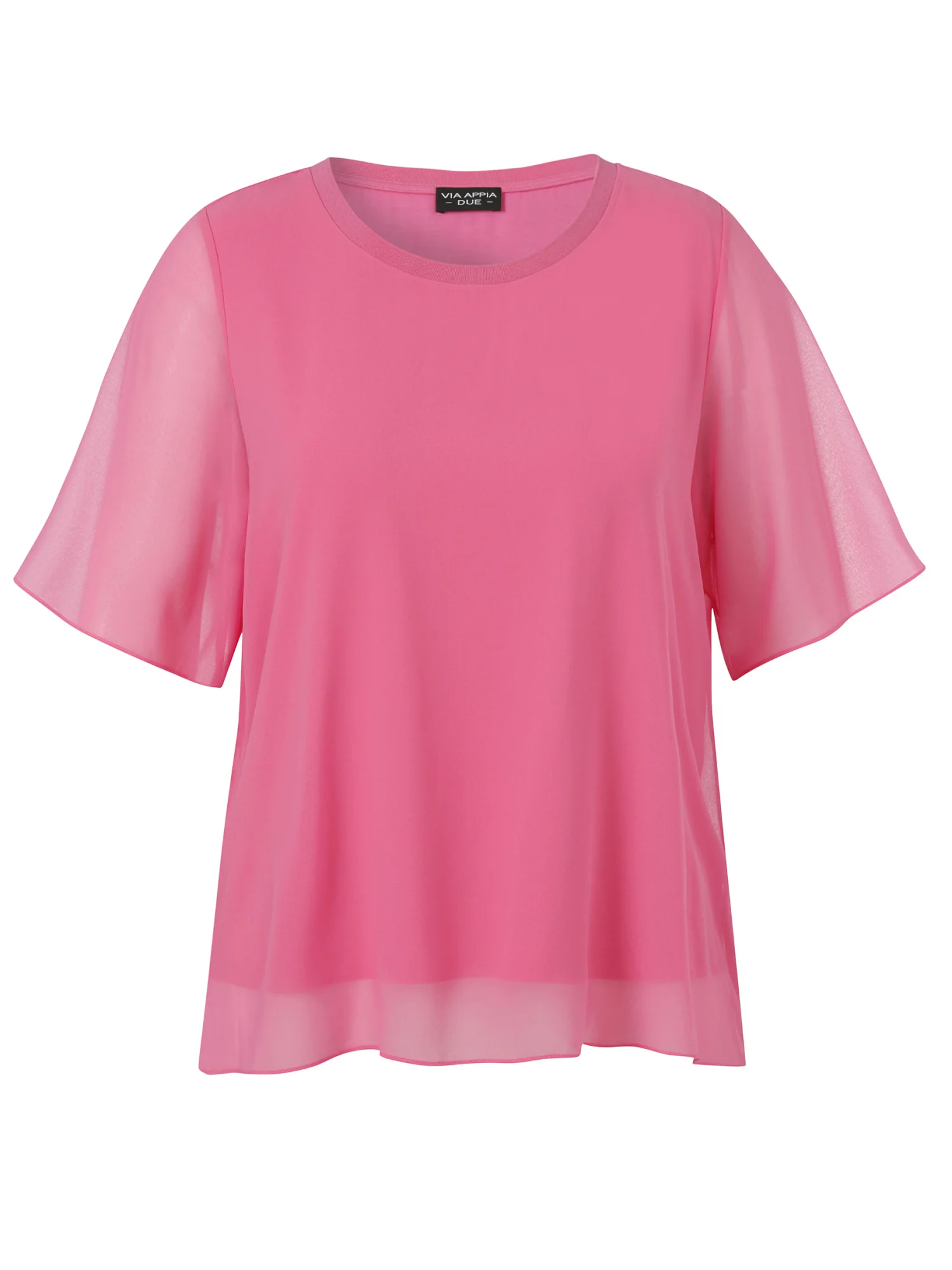 Bluse Rundhals