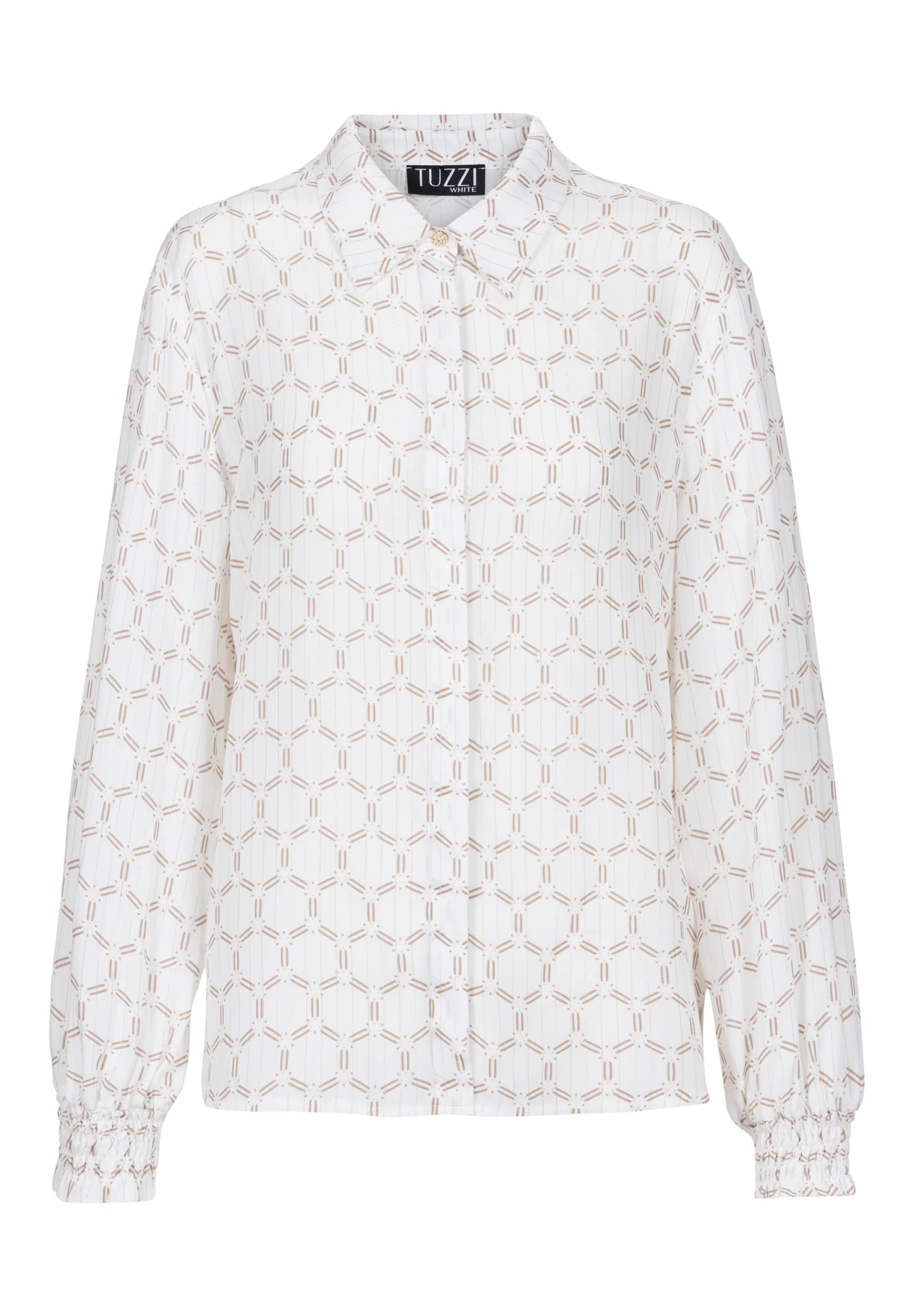 Bluse mit elastischem Bund
