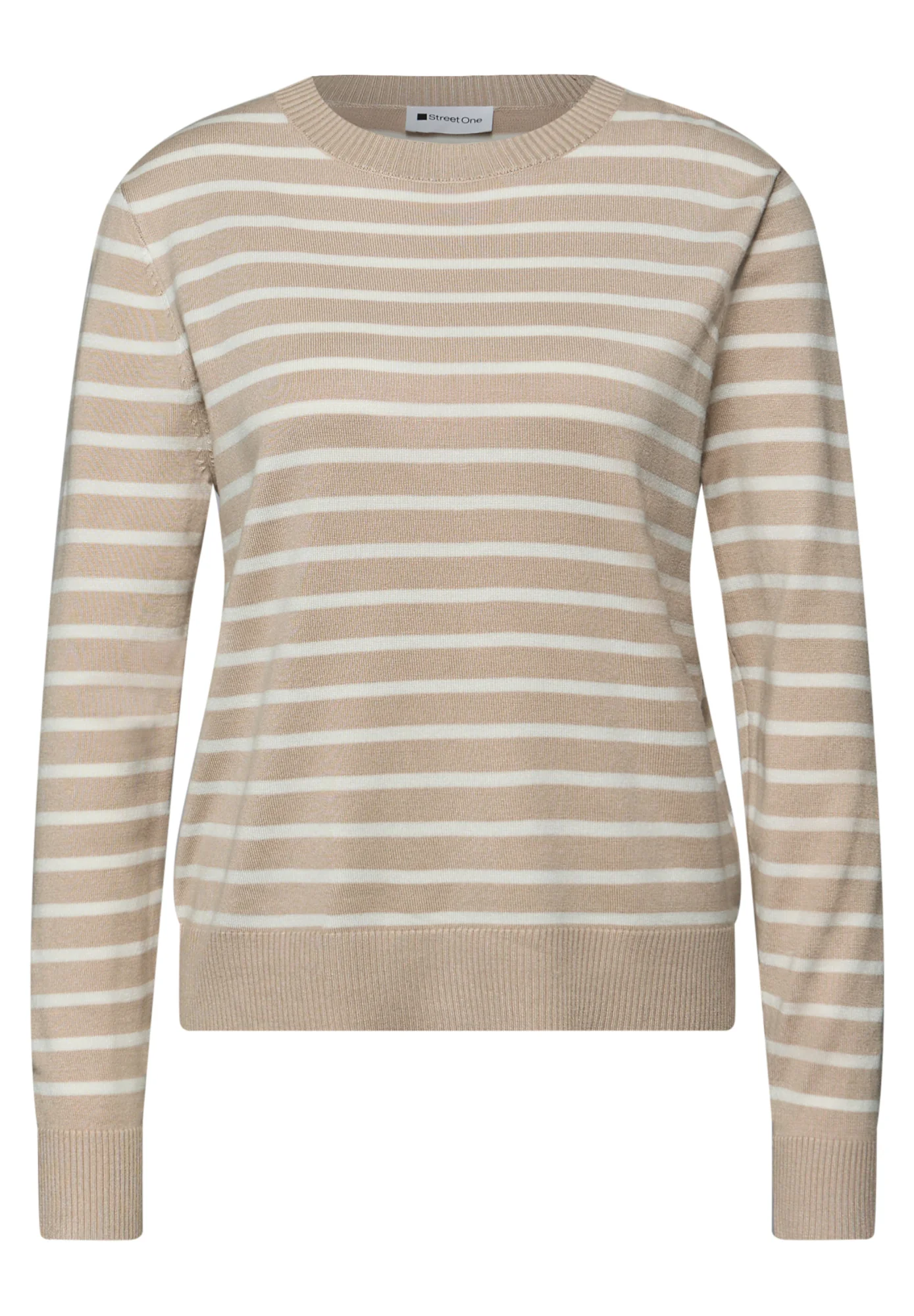 Gestreifter Pullover