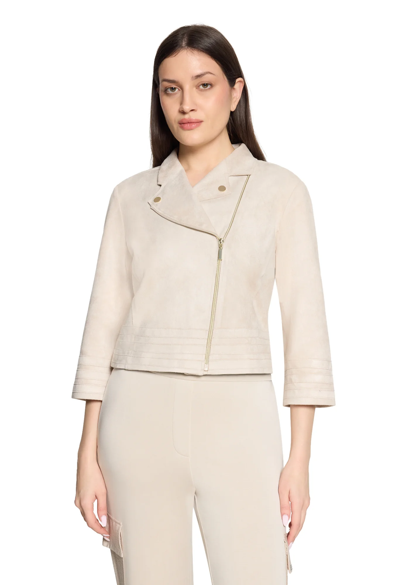 Bikerjacke 3/4 Arm - Image 2